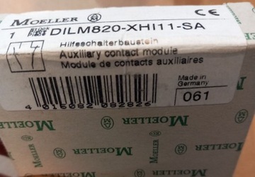 Styki pomocnicze DILM820-XHI11-SA Moeller
