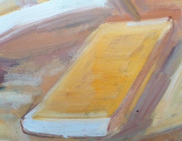 OBRAZ OLEJNY - The Book, 60x50cm