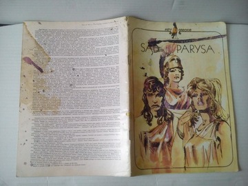 KOMIKS MITY GRECKIE SĄD PARYSA 1986 wydanie 1