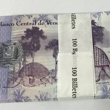 1000 BOLIVARES WENEZUELA UNC PACZKA BANKOWA 100SZT