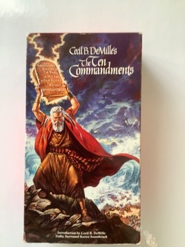 Kaseta VHS - 1 sztuka - The Ten Commandments