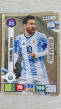 Karta Lionel Messi 10 Argentina