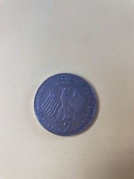 2 Deutsche Mark z 1989