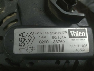 Alternator Valeo renault 