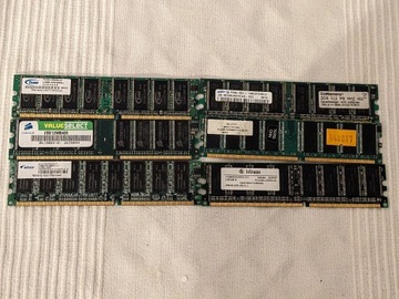 Zestaw kości RAM DDR 400 MHz >2 GB