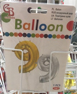 Balony cyfry na Hel