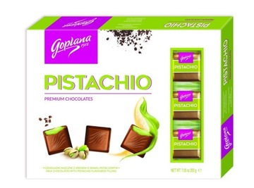 Czekoladki Goplana PISTACHIO Premium Chocolates 200G