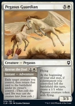 Pegasus Guardian CLB - MTG