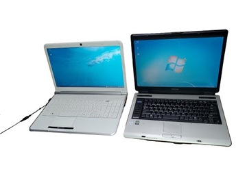 Pakiet Laptopów 2szt Toshiba 4GB 500GB 