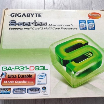 Płyta główna GIGABYTE GA-P31-DS3L + Q6600 + RAM