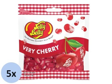 5x żelki fasolki Jelly Belly Very Cherry | 5 x 70 g