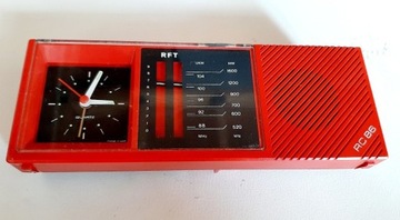 Radio budzik RFT  RC86  VINTAGE  NRD GDR 1986r 