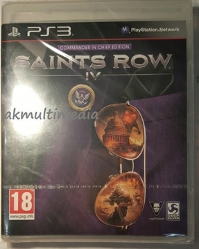 Saints Row IV Commander In Chief Edition PS3 folia