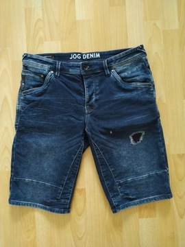 Jeansowe spodenki męskie XL