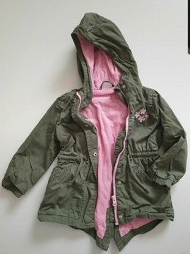 Kurtka parka płaszcz na polarku r. 92