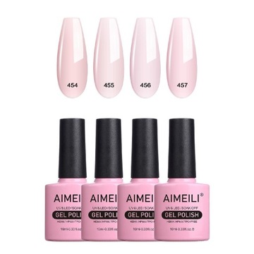 AIMEILI gel nail polish LED UV 4 odcienie