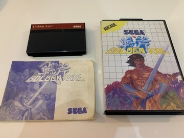 Sega Master System Golden Axe Gra Kartridz 