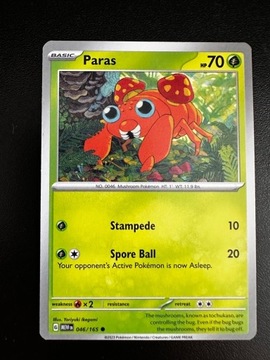 Karta Pokemon Paras 046/151 MEW 151