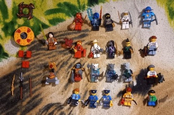 Lego 22 figurki m.in star wars mix + Kai ZX 9561