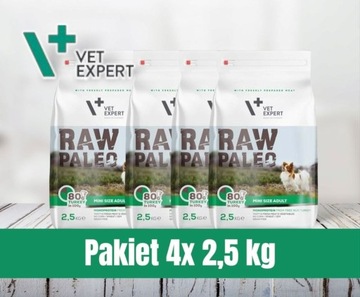 RAW PALEO Adult Mini Turkey Pakiet 4x 2,5kg=10 kg