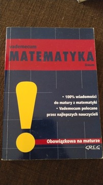 Vademecum matematyka liecum