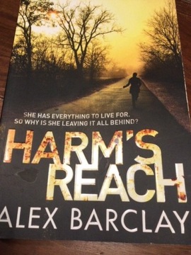 Ksiazka j.ang, Harm's Reach, Alex Barclay
