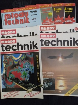 Młody technik 8 zeszytow