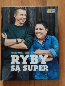 Książka ,Ryby są super ,kuchnialidla