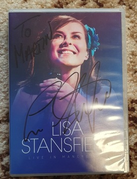 Lisa Stansfield -DVD - Live in Manchester autograf