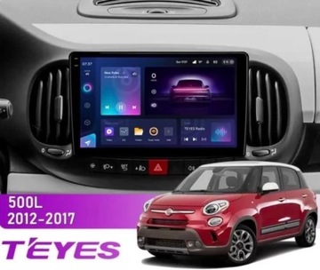 Radio Teyes CC3 6+128Gb Fiat 500L 2012 - 2017