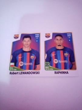 * Panini naklejki Fifa 365 2023 LEWANDOWSKI RA 163