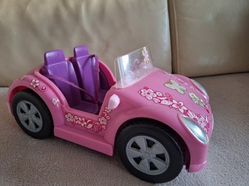 Samochód Barbie duży, różowy 