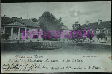 RACOT Schloss zamek k. Kościan Czempiń 1899