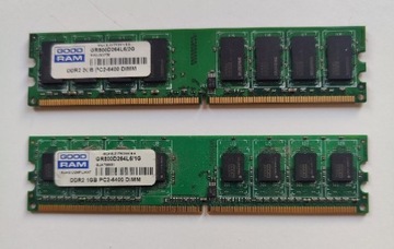 Pamięci ram DDR2 2GB i 1GB good ram