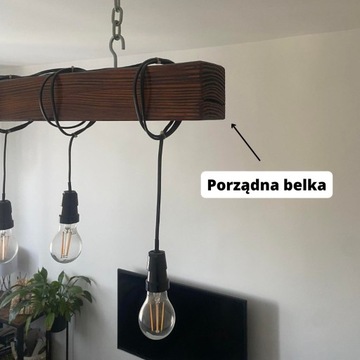 Lampa loft industrialna