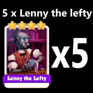 5x Niezgrabny Lenny Coin Master