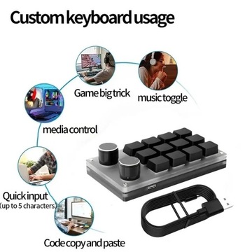 Klawiatura programowalna micropad stream deck 