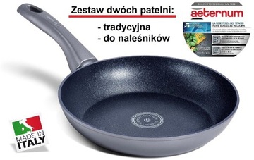 ZESTAW 2 PATELNI AETERNUM TRADYCYJNA DO NALEŚNIKÓW