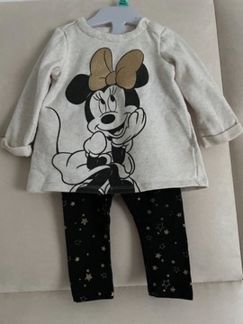 Komplet H&M 74 bluza legginsy zara Micky Mouse 