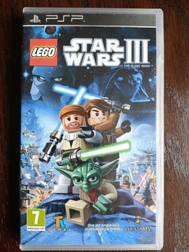 LEGO Star Wars III: The Clone Wars gra na konsole Sony PSP 