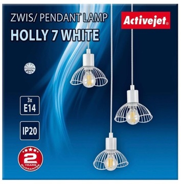 HOLLY 7 WHITE 24W zwis Activejet 