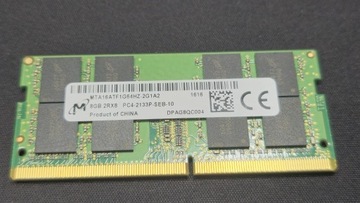 Pamięć RAM DDR4L Micron 8GB PC4-2133P-SEB-10