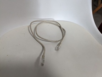 KABEL SIECIOWY LAN ETHERNET RJ45 CAT 5 1M 100 cm