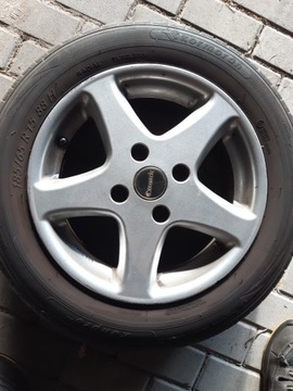 Felgi Nissan 4x114.3 + opony zimowe 