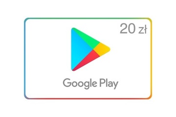 Kod Podarunkowy Google Play na 20zł 