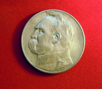 5 złotych wzór 1936 Józef Piłsudski – moneta 