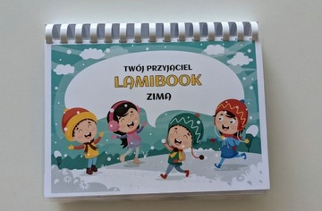 Lamibook ZIMA, karty pracy, pomoce dydaktyczne, A4