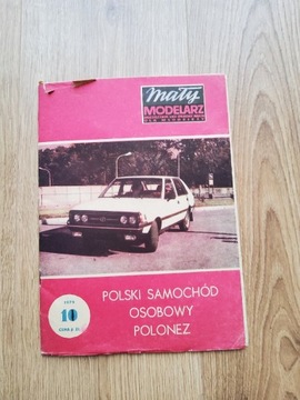 Mały Modelarz Samochód Polonez 10/1979 + dodatek
