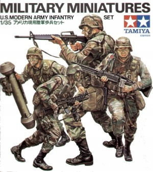 1:35 Figurki US Modern Infantry set TAMIYA 35133