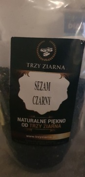 Sezam czarny  Trzy ziarna